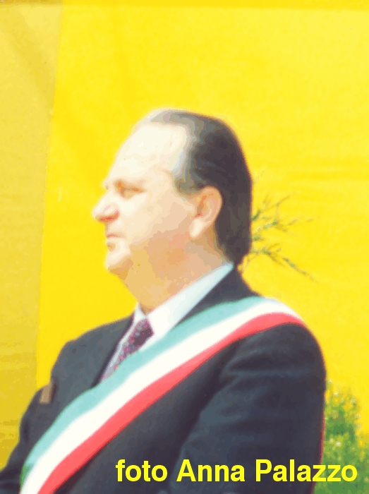 Michele Megale - durante la visita del PAPA Giovanni Paolo II a Trapani - Foto di Anna Palazzo