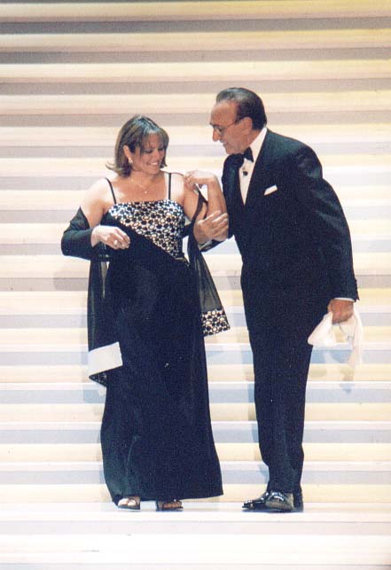 Paola Bresciano - Miss Italia 1976 con Pippo baudo