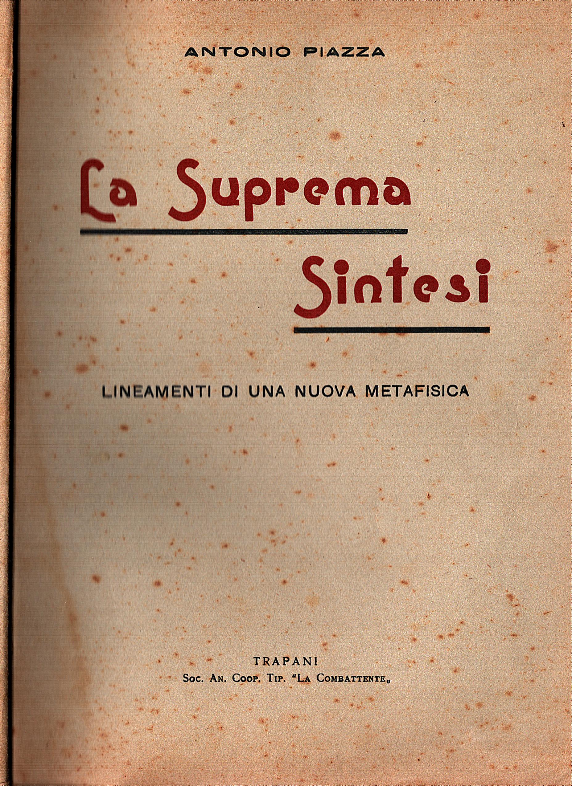 La copertina del libro