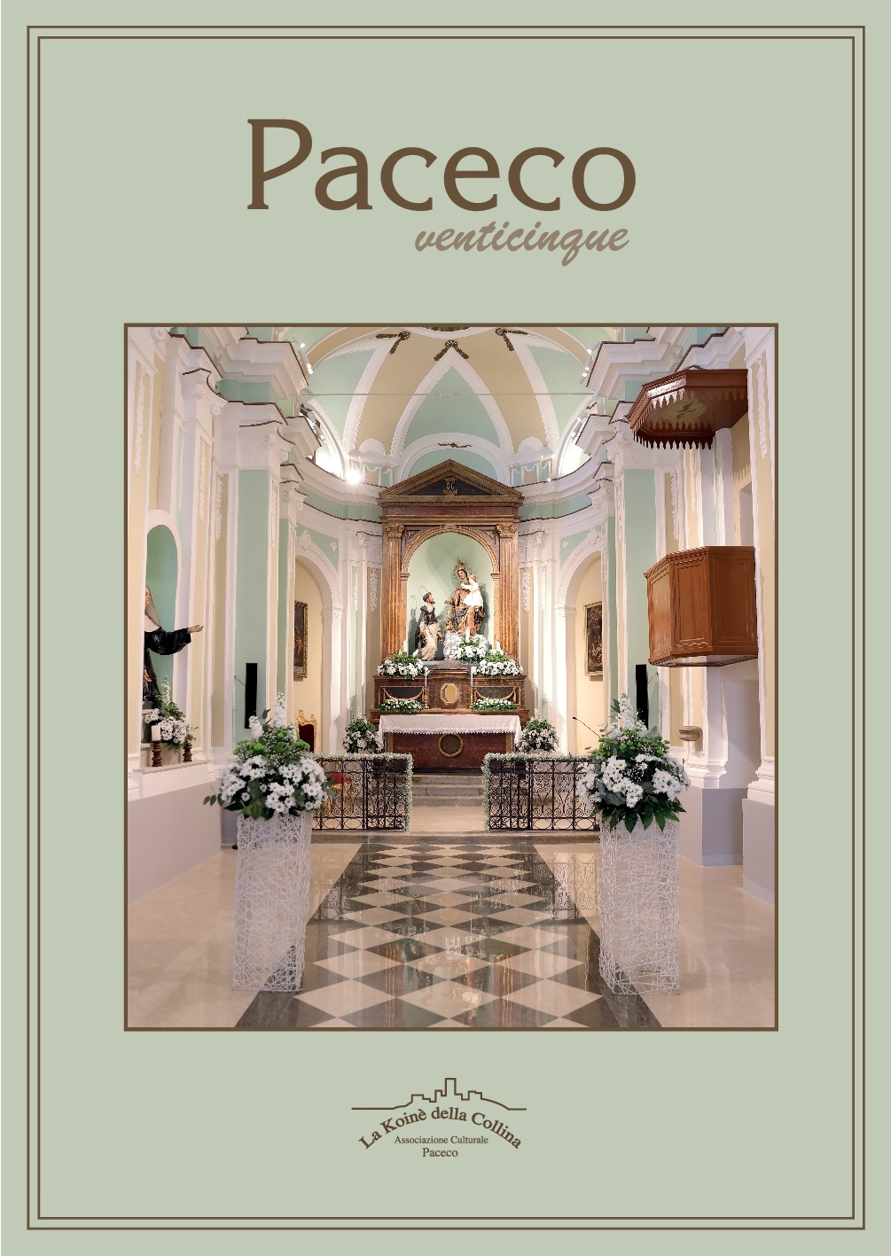 La copertina del libro - Paceco ventuno