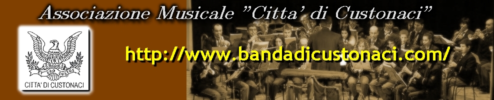 Il sito ufficiale della Banda di Custonaci