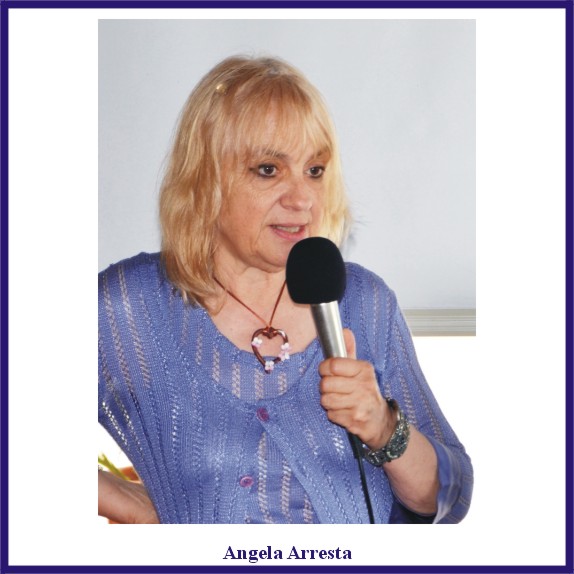L'autrice Angela Arresta