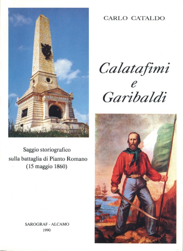 Copertina libro Calatafimi e Garibaldi di Carlo Cataldo