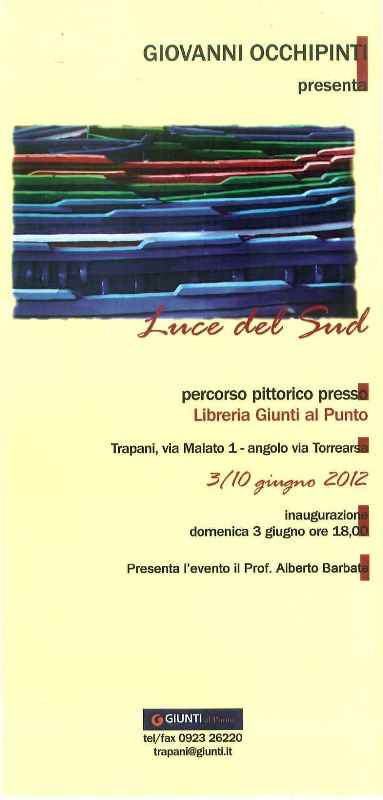 l'invito Luce del Sud