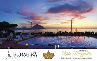 Nella foto un tramonto sulla piscina di El Bahira