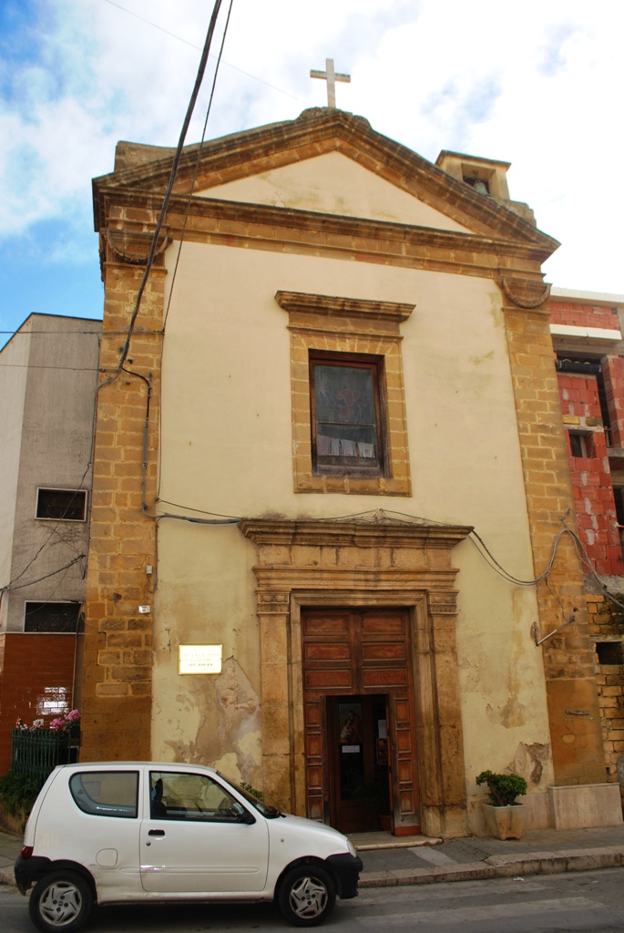Il prospetto della Chiesa di San Bartolomeo in Castelvetrano